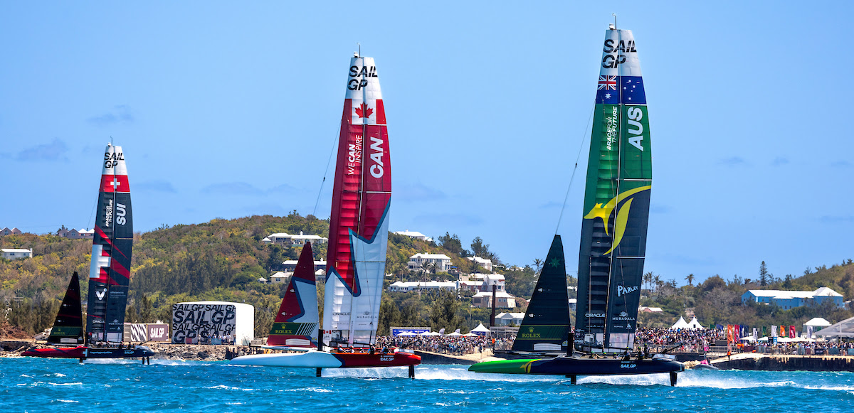 Aussie's on top form opening day of Apex Group Bermuda Sail Grand Prix