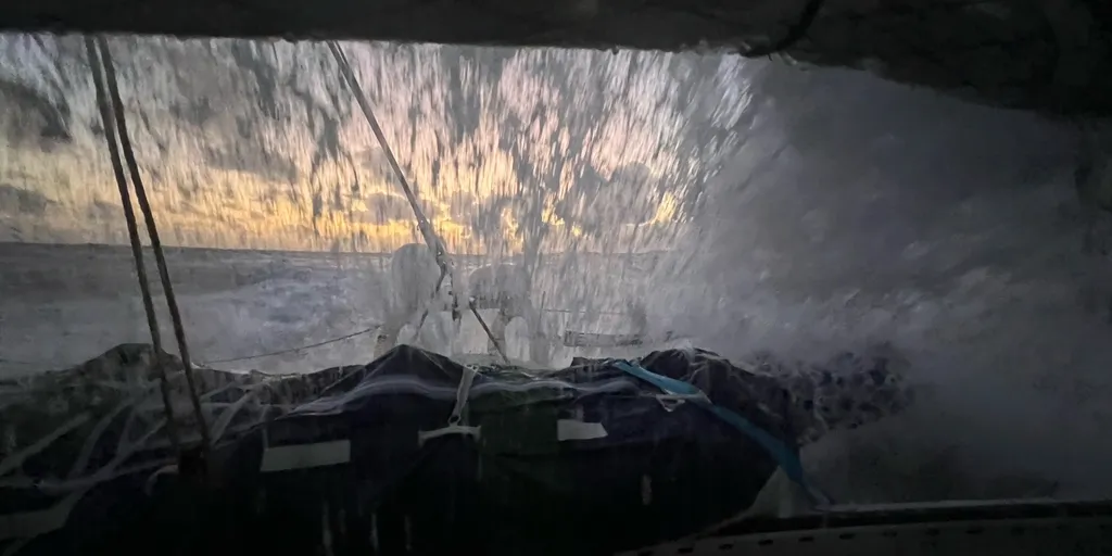 One final big storm for the next group of Vendee finishers