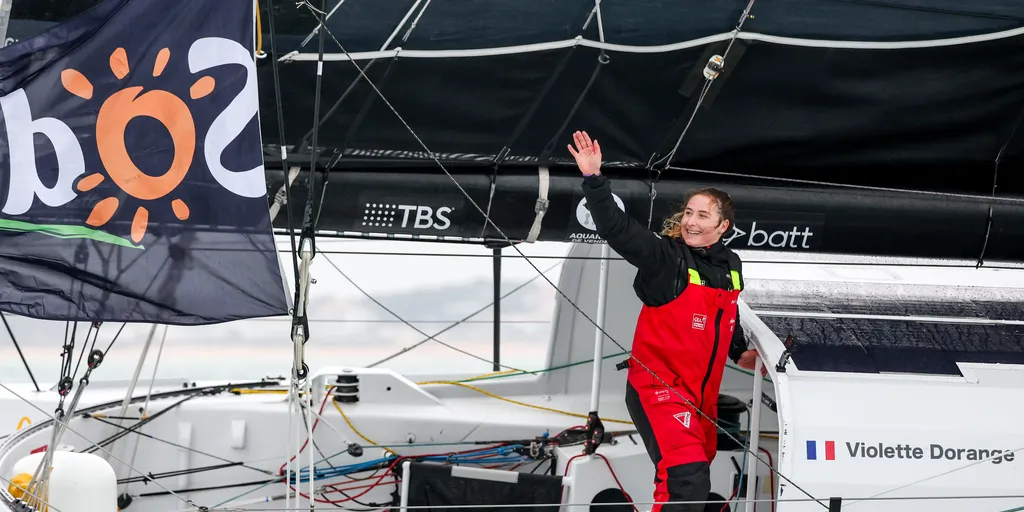 Kojiro Shiraishi & Violette Dorange complete the Vendee Globe