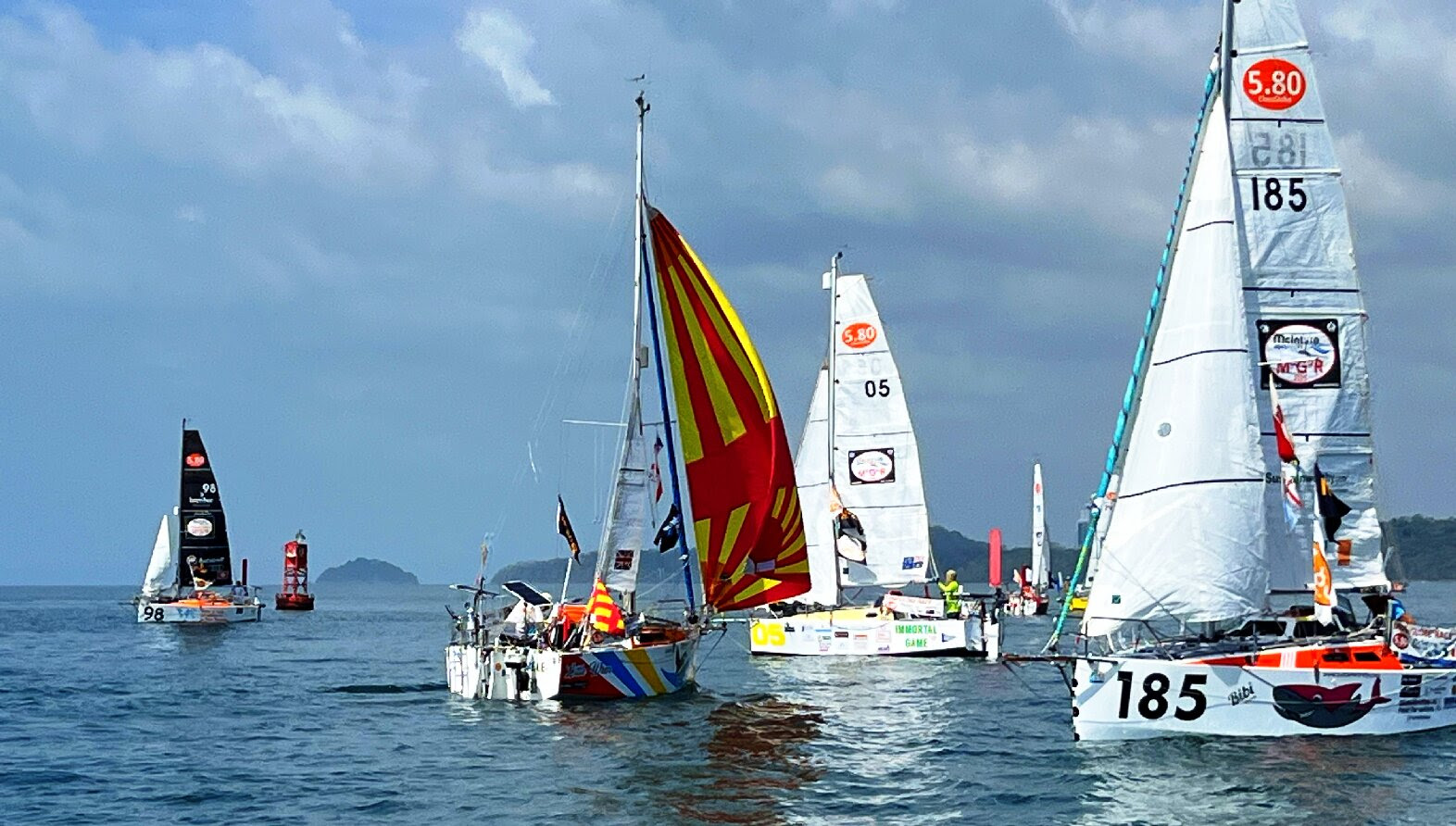 McIntyre Mini Globe Leg 2 underway