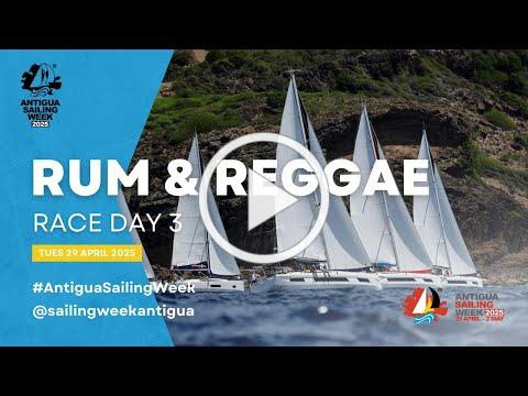 Antigua Sailing Week Rum & Reggae Race Day video
