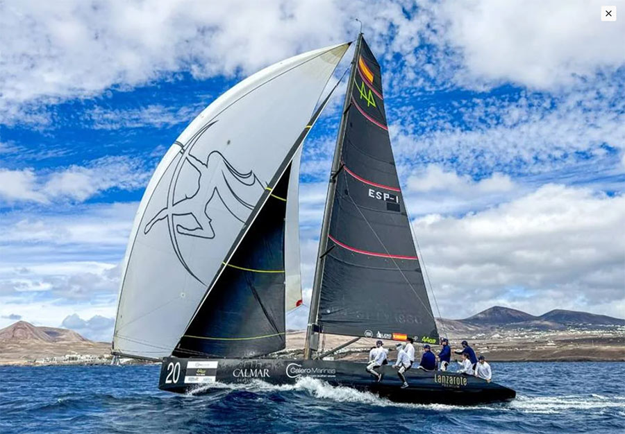 Lanzarote Calero Sailing Team to compete in the 44Cup Porto Cervo 