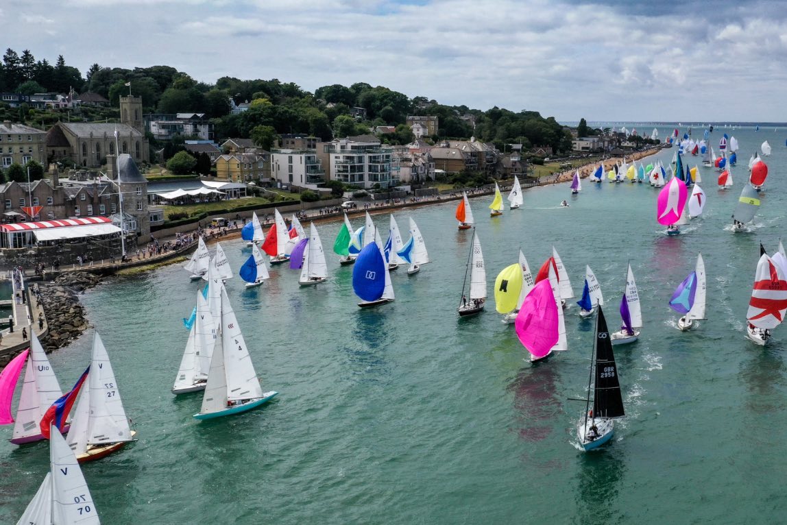 Fabulous, flying finish for Cowes Week 2025