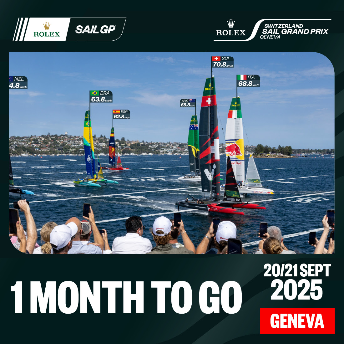  Sport Meets Spectacle in Geneva SailGP 