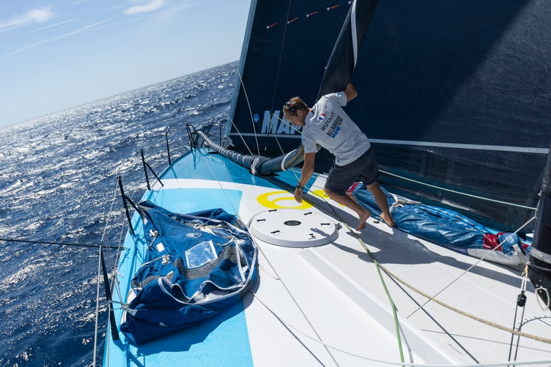 Hometown heroes on Allagrande Mapei Racing fighting for Ocean Race lead