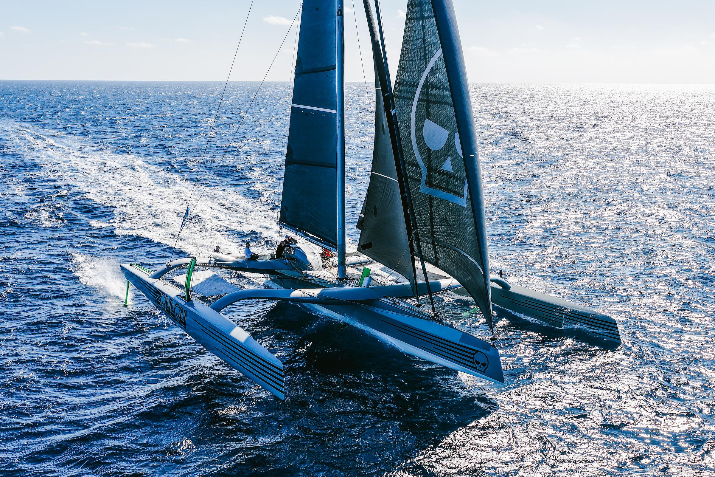 MOD70s ignite Atlantic afterburners