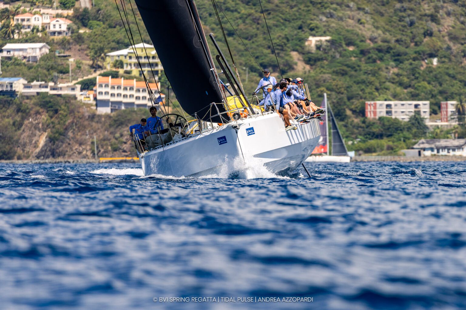 Love Affair with the Volvo 70: Monster Project debuts at BVI Spring Regatta