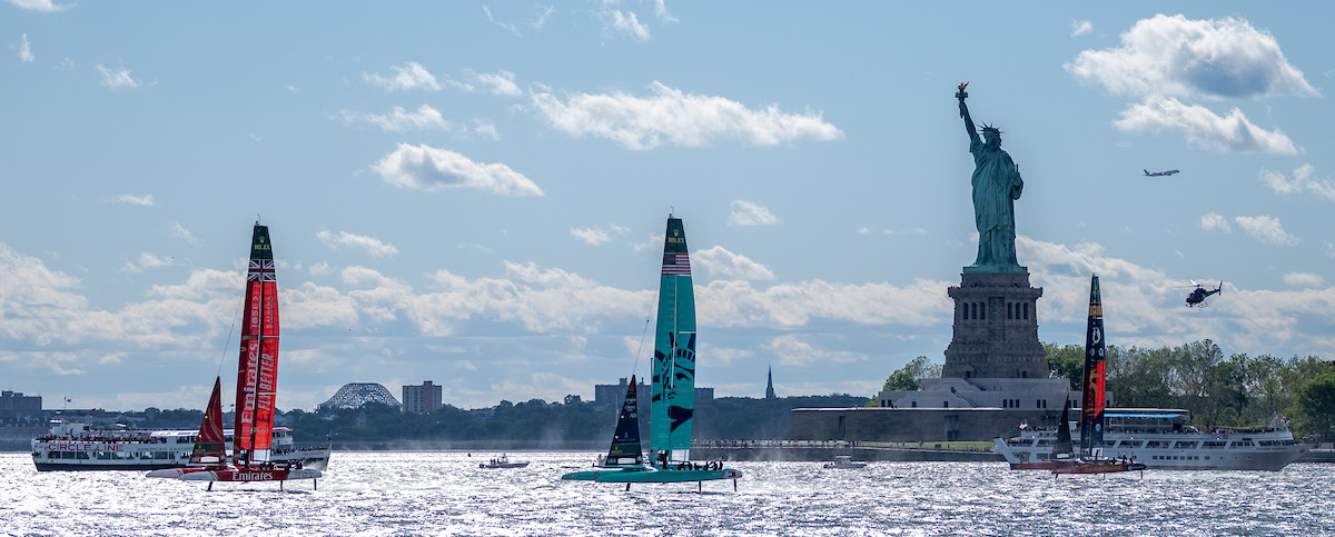 Survival of the fastest: Spain conquers chaotic SailGP New York start