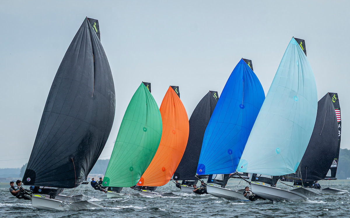 Challenging conditions on opening day of Sailing Grand Slam Almere