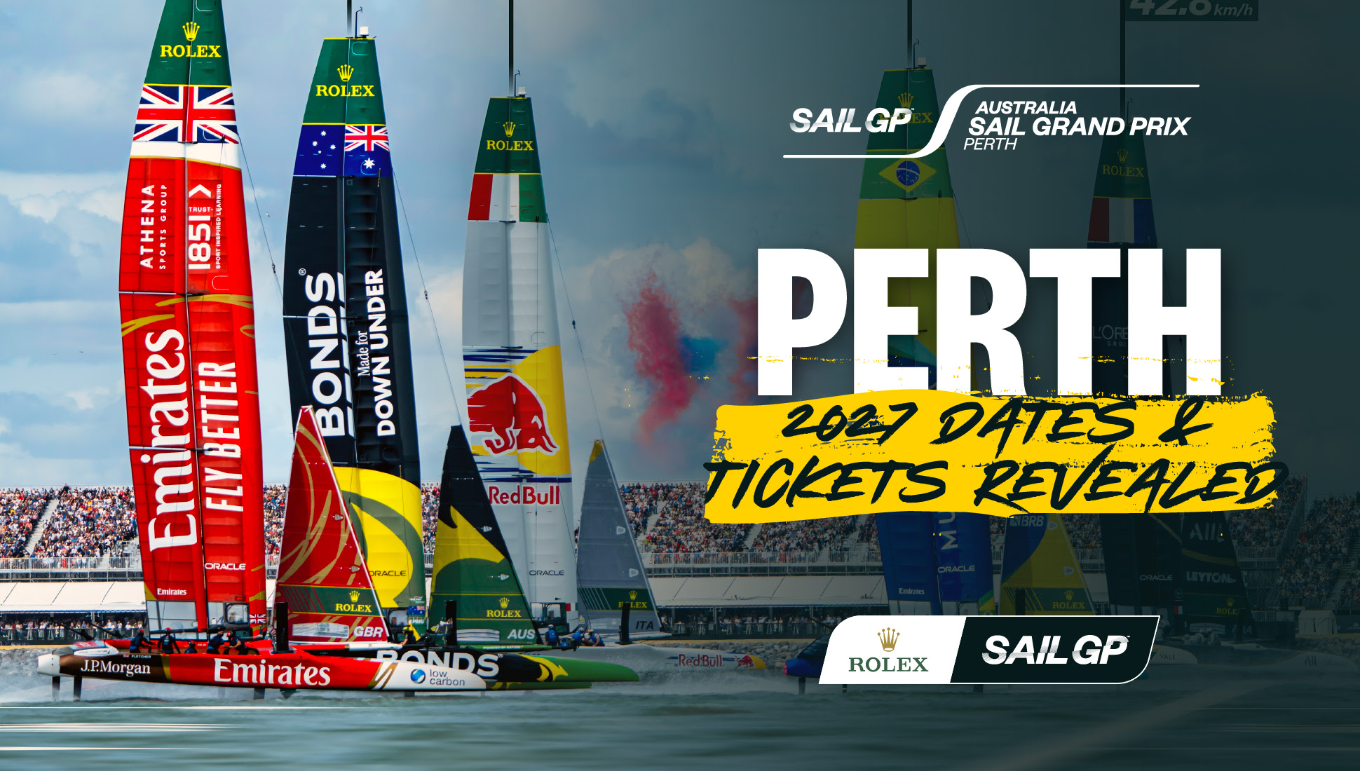 Get set for SailGP 2027: Perth tickets and pre-sale access announced