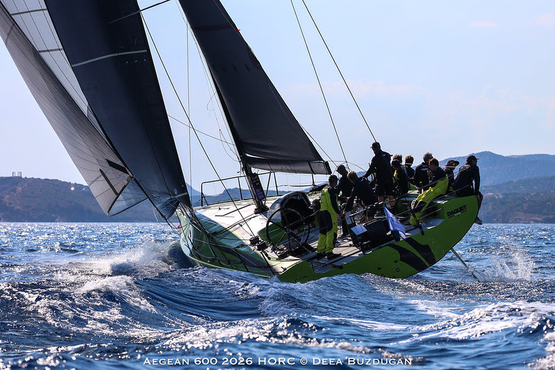 First finishers arrive at the AEGEAN 600, video