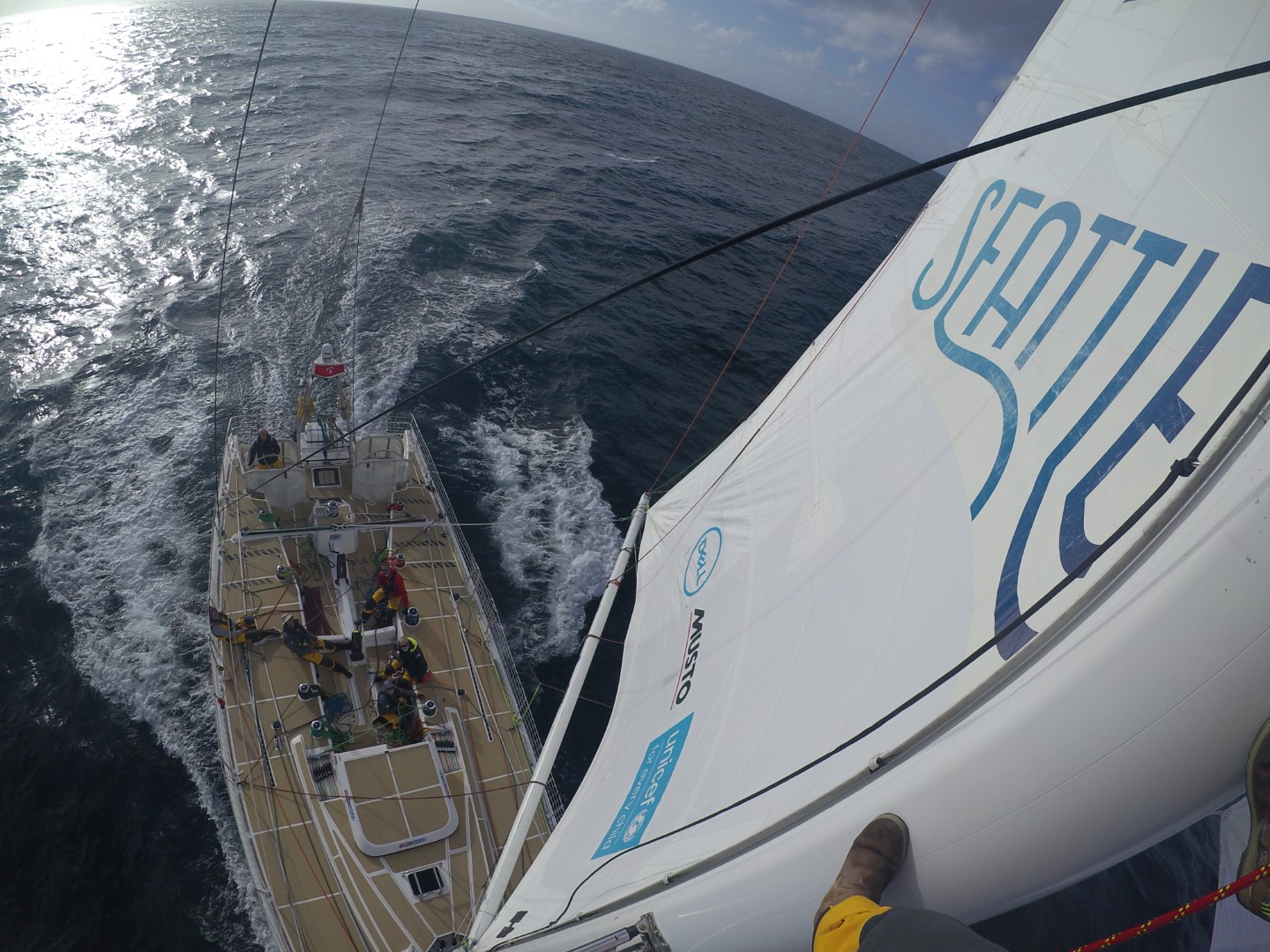 Clipper Race 3, Day 6 sees a charge for the scoring gate