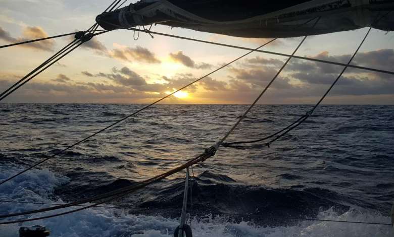Transat Jacques Vabre  slamming on the brakes in the Doldrums