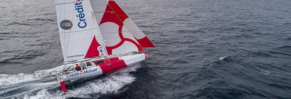 Transat Jacque Vabre: Class40: Crédit Mutuel breaks 24-hour record