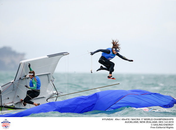 Sunday sees climax of 49er Worlds in Auckland