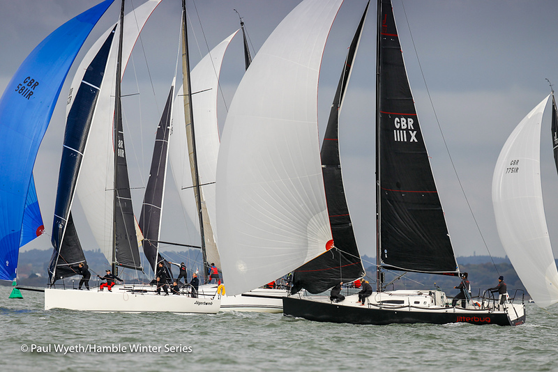 Tricky conditions for HYS Hamble Winter Series Race Week 3
