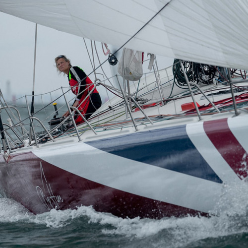 Pip Hare, getting into the Doldrums- Express Route To Southern Hemisphere