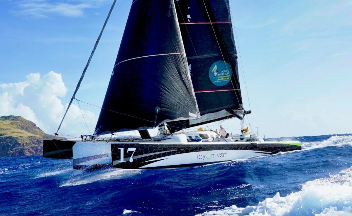 Rayon Vert takes Multihull Line Honours in RORC Transatlantic Race