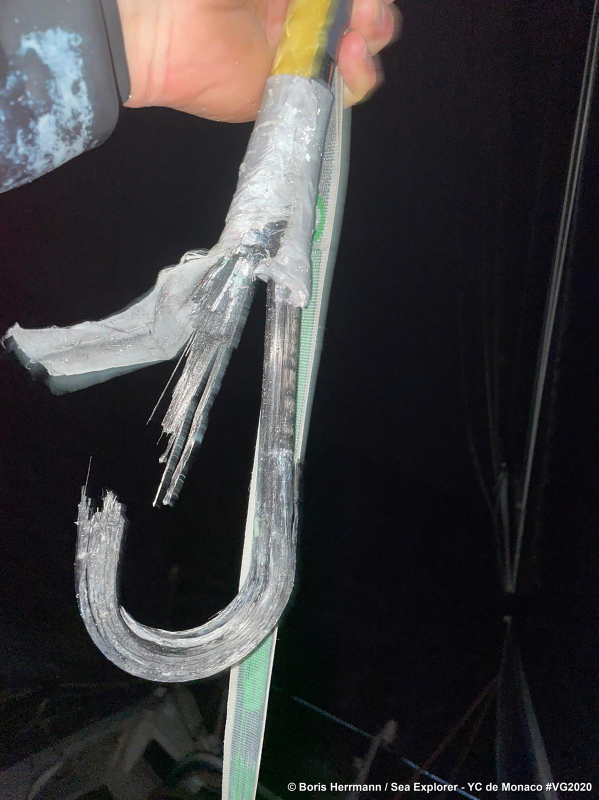 Boris Herrmann In Collision With Fishing Boat