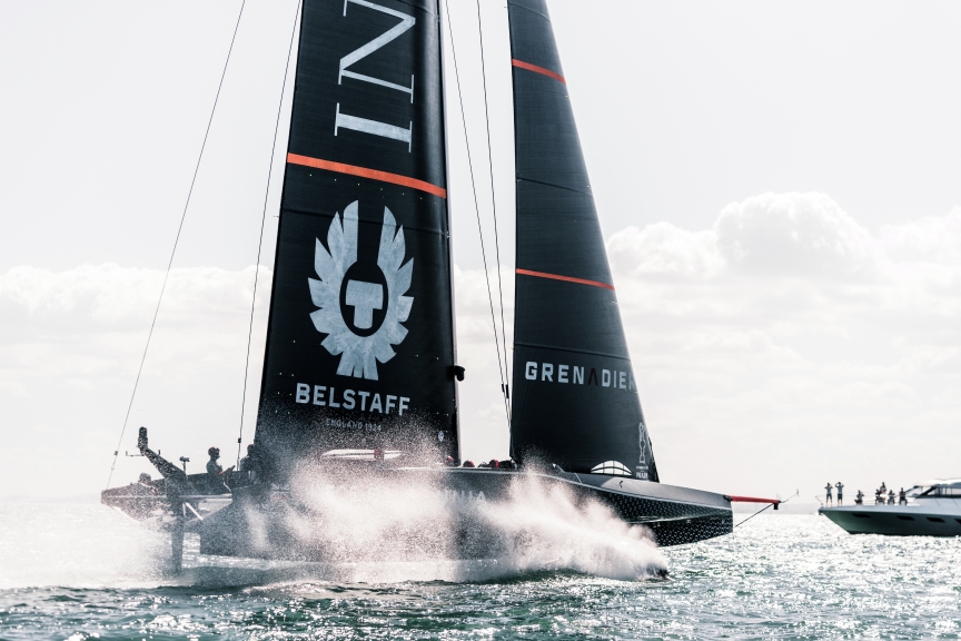 Ben Ainslie looks ahead to the resumption of PRADA Cup racing