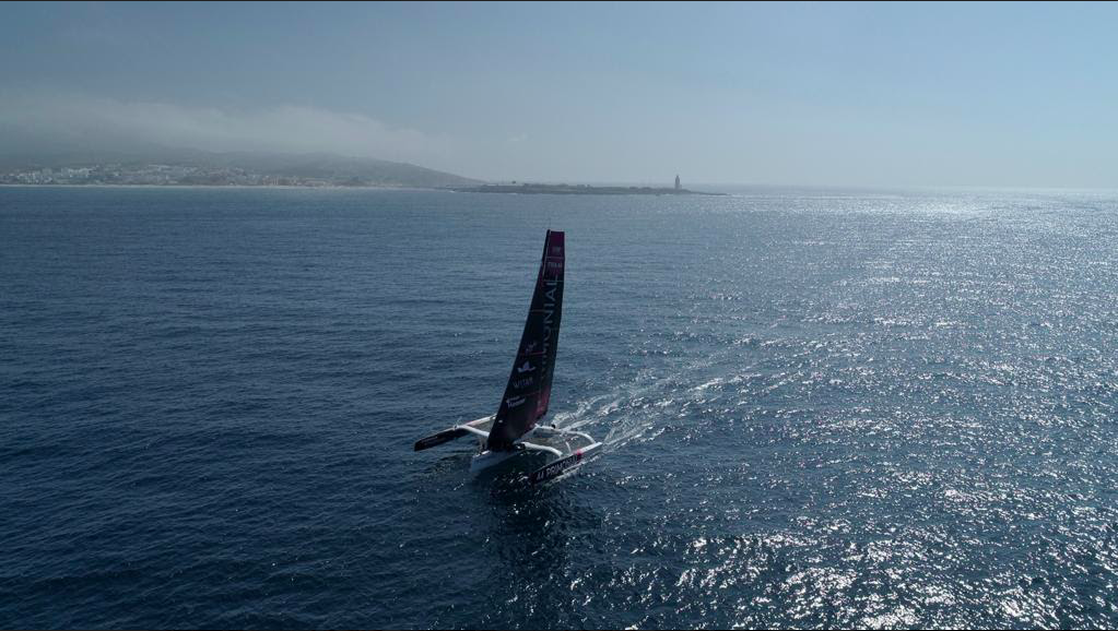 Sam Goodchild takes Leyton through the Strait of Gibraltar in Pro Sailing  lead