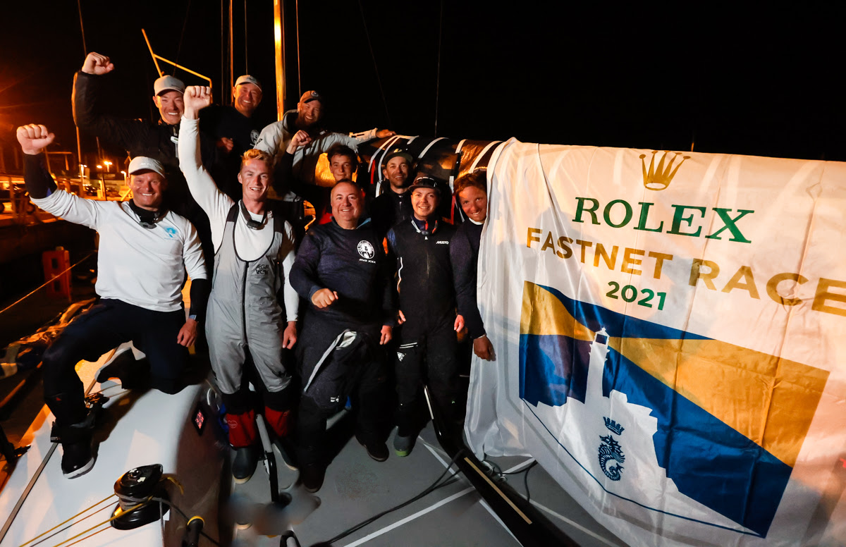 RORC Commodore James Neville first home in IRC One