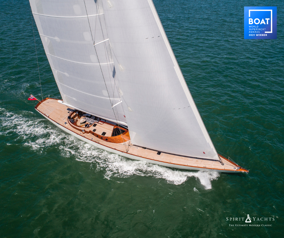 Spirit 111 Crowned Sailing Yacht of the Year at World Superyacht Awards