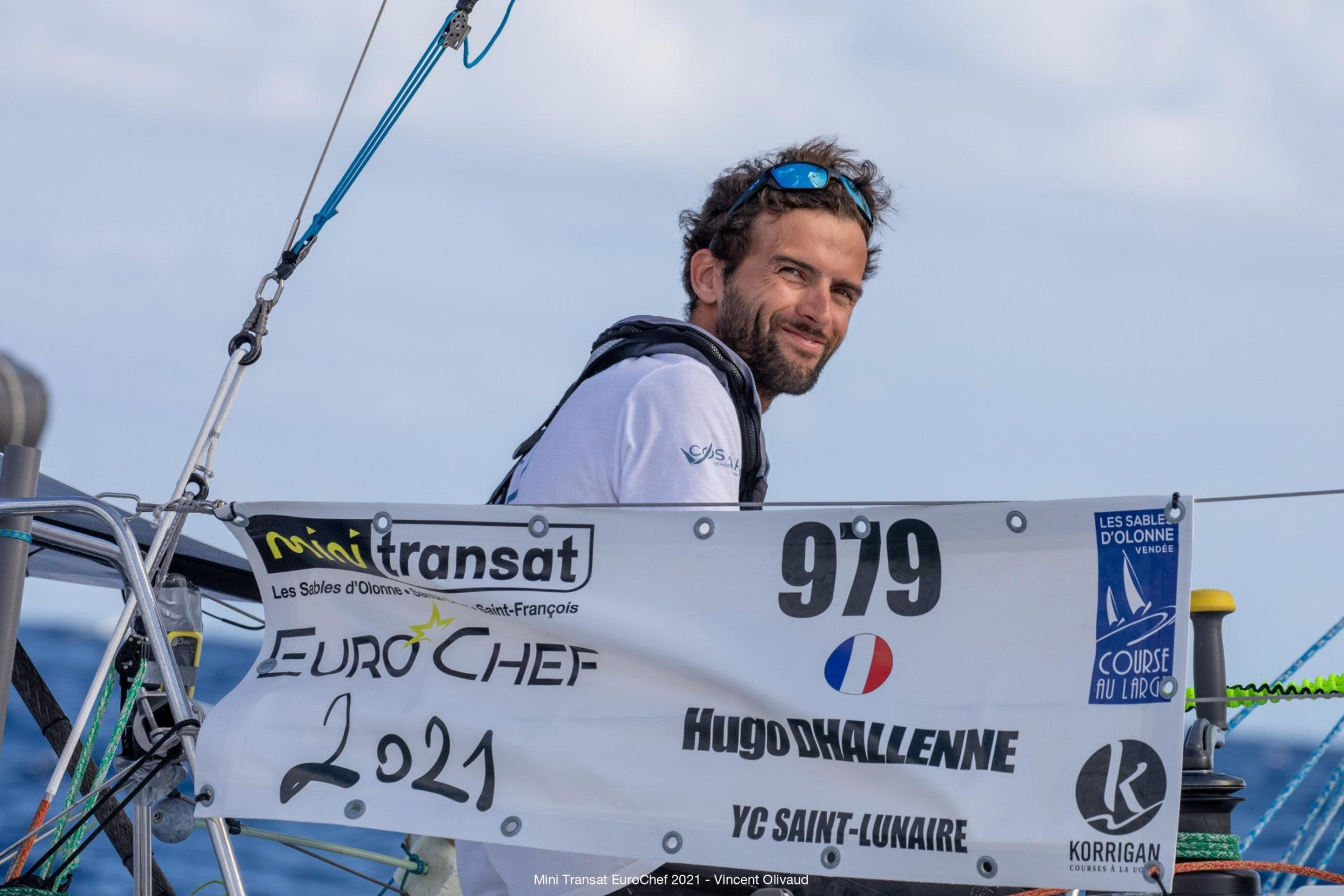 Mini Transat leader pass the 1,000-miles to go bar