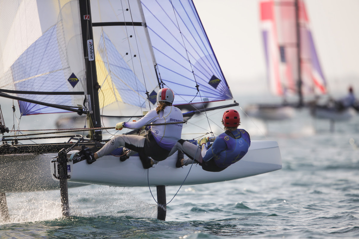 49er,49erFX & Nacra 17 World Championships: favorites fight in Nacra 17