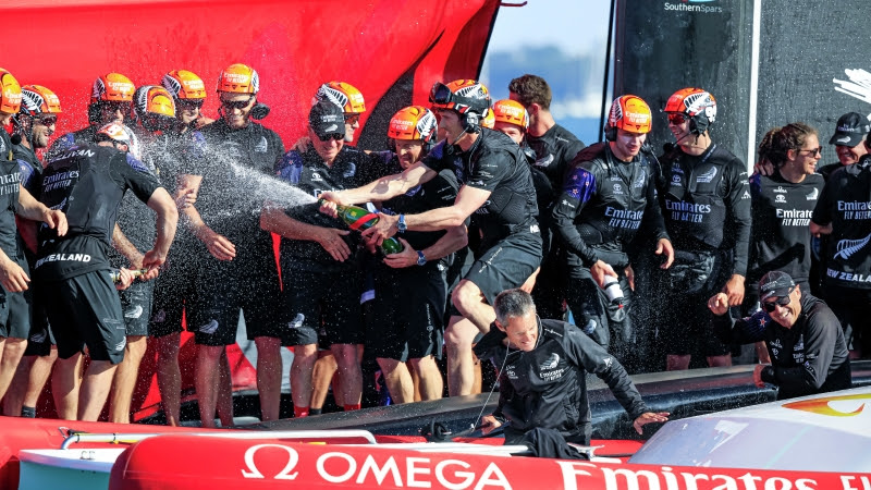 Emirates Team New Zealand Core Sailing Team Finalised