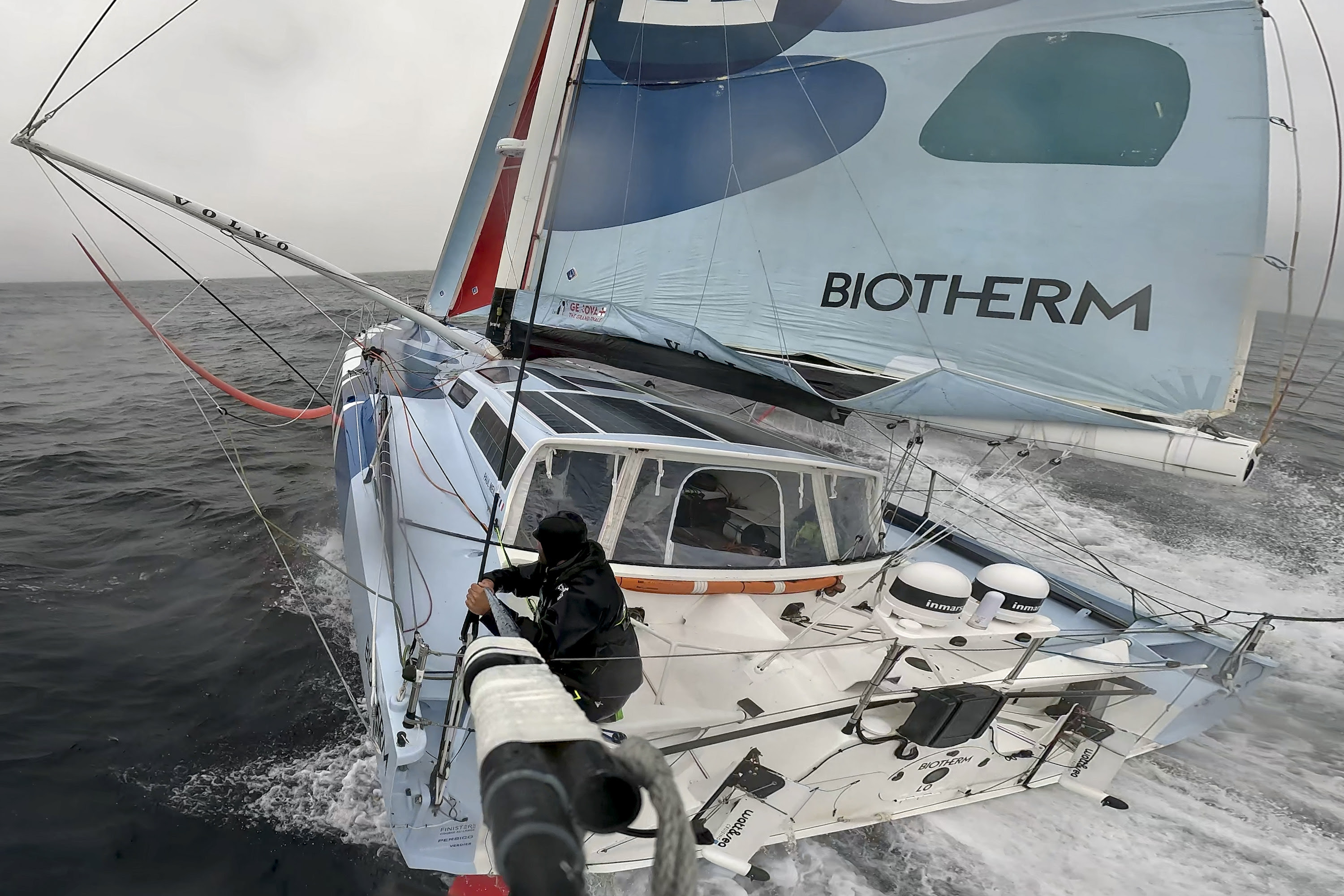 Biotherm finish Ocean Race leg 5 on shortened course