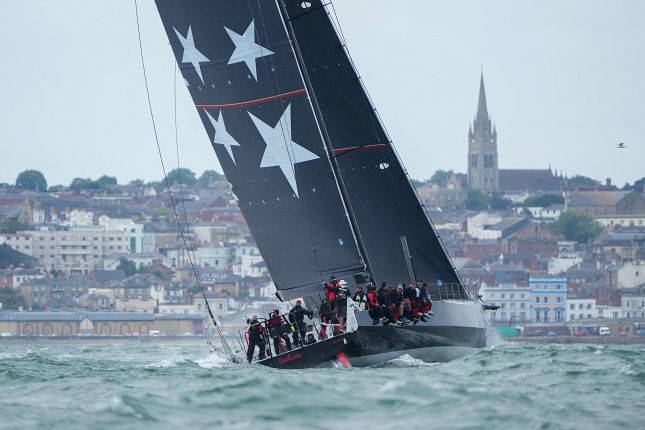 Volvo 70 'TSCHUSS 2' wins Round the Island Race line honours