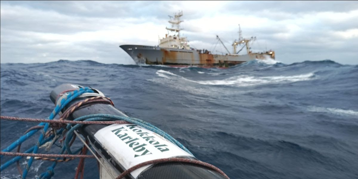 GSC:  A delicate refuelling operation on the high seas for Ari Känsäkoski