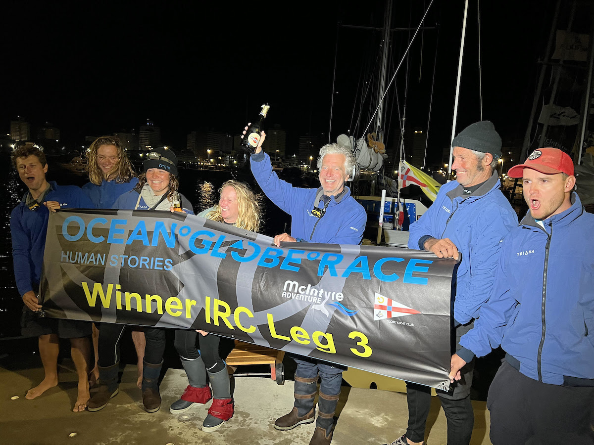 Triana IRC win Leg 3 of the Ocean Globe Race